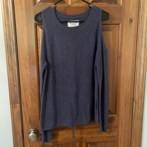 Abercrombie & Fitch open shoulder sweater